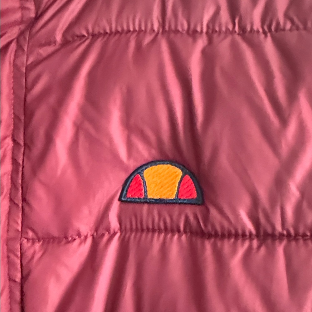 Ellesse Burgundy Quilted Jacket - Picture 2 of 10